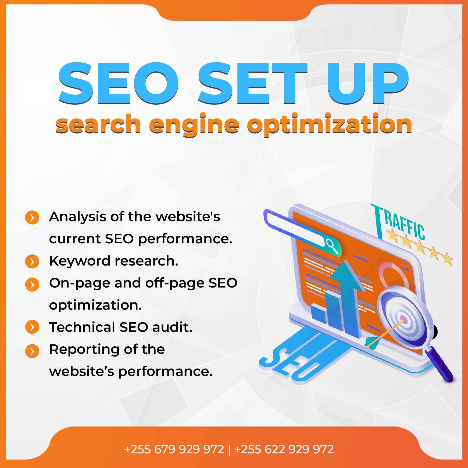 SEO Setup – Oasis Digital Store