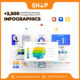 +3,500 INFOGRAPHICS For Powerpoint, Keynote & Google Slide(.PPT)